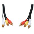 Comprehensive Comprehensive 3RCA-3RCA-35ST Standard Series General Purpose 3 RCA Video Cable 35ft 3RCA-3RCA-35ST